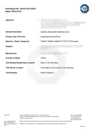 LFGB Certificate
