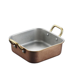 SS chip cup with handles