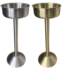 Stainless steel ice bucket stand