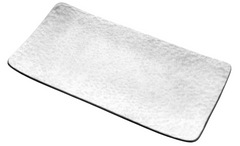 stainless steel tray with texture