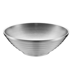 Big double wall SS bowl