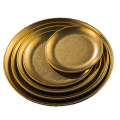 Round Plate (rolling edge)
