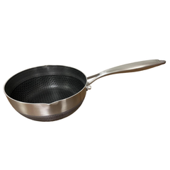 SAUCEPAN DOUBLE SIDE NON-STICK PATTERN  CUT EDGE