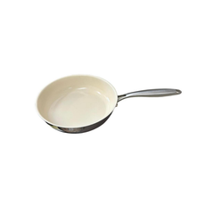 FRYINGPAN WITH WHITE CERAMIC COATING