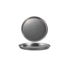 SS round tray(Vintage sliver)