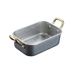 SS chip cup with handles