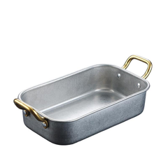 SS chip cup with handles