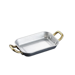 SS chip cup with handles