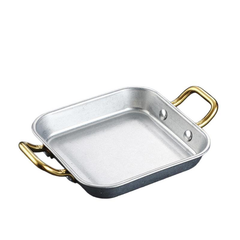 SS chip cup with handles