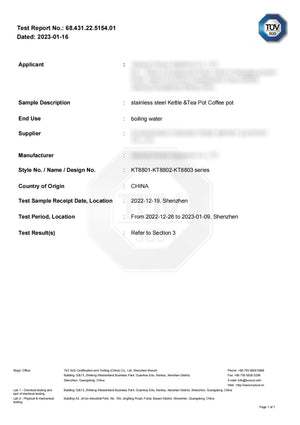 EU Certificate