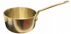 Tri-ply SS sauce cup with handle(NO Patten) 做旧金色